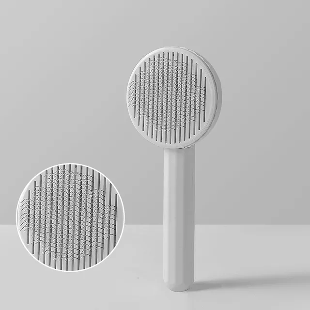 Pet Cat Brush Comb Self Cleaning Slicker Brush For Cat Hair Removes Tangled Pet Hair Massages Comb Cats Accessories - Image 9