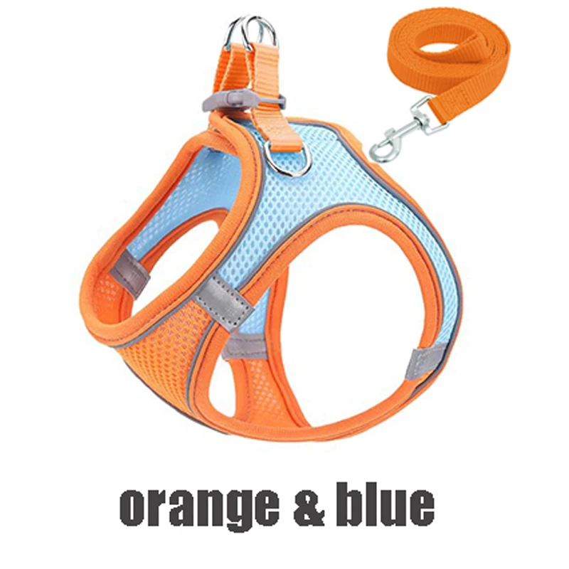 Reflective Adjustable Vest Harness Strap & Leash - Image 16