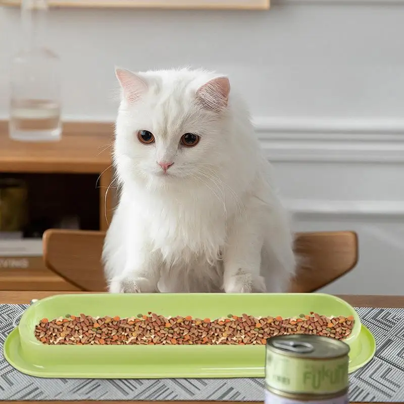 Long Feeding Cat Bowl - Image 3