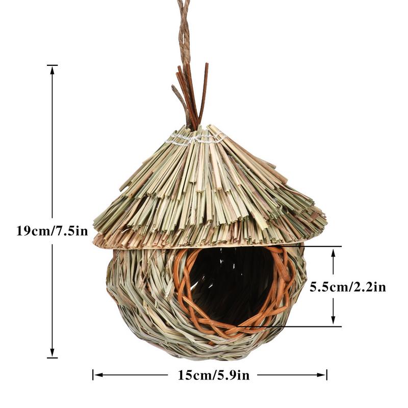 Hand Woven Hummingbird House - Image 2