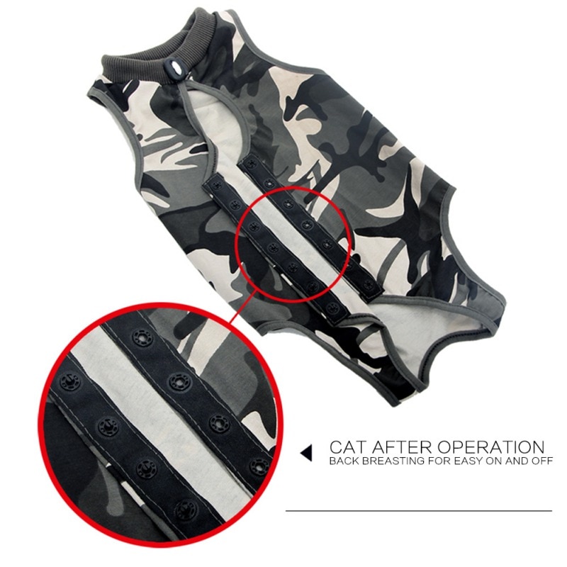Camouflage Cat Vest - Image 6