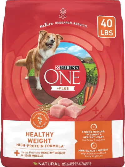 Plus Healthy Weight High-Protein Dog Food Dry Formula - 40 lb. Bag