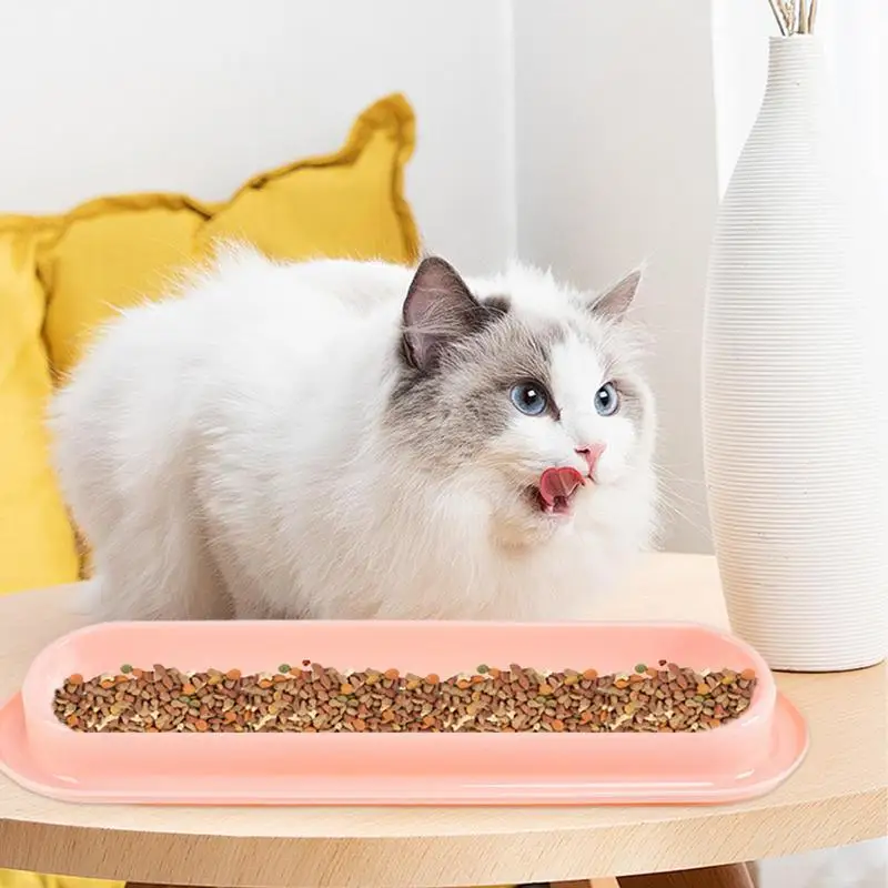 Long Feeding Cat Bowl - Image 2
