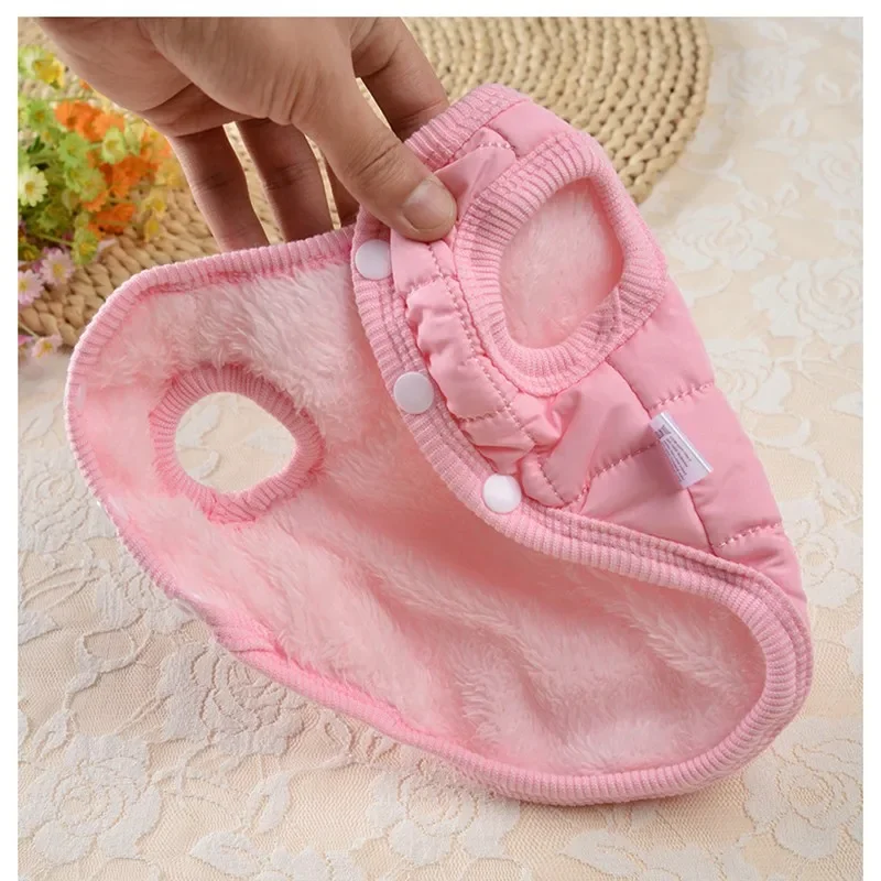 Designer Trendy Dog Clothes Winter Warm Pet Coat with fur on the inside with Dog Face Stereo Logo for Small to Medium size dog like French Bulldog, Havanese and Costume - Image 3