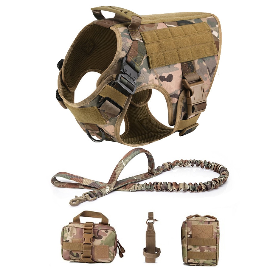 Tactical Dog Harness with Leash Full Set for Large Dogs - Image 15