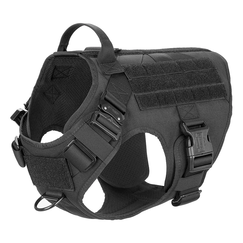 Tactical Dog Harness for Military K9 German Shepherd & Large Dogs