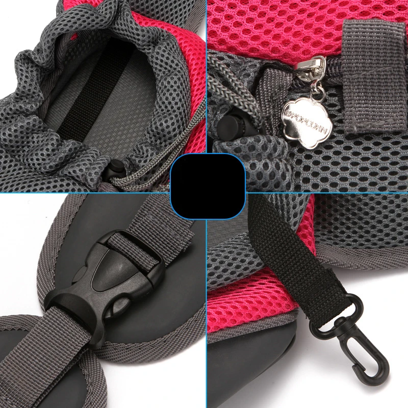 Pet Puppy Carrier S/L Outdoor Travel Dog Shoulder Bag Mesh Oxford Single Comfort Sling Handbag Tote Pouch - Image 3