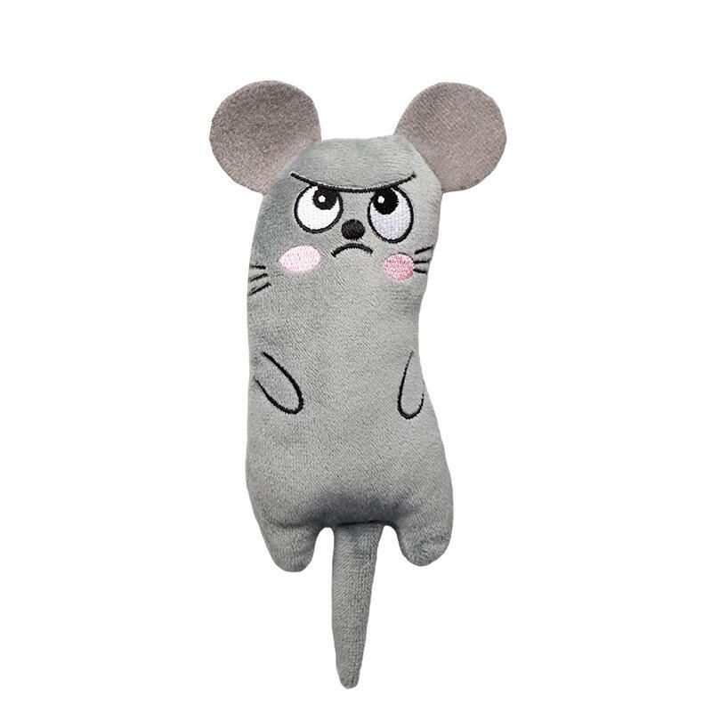 Cute Cat Toys Funny Interactive Plush Cat Toy Mini Teeth Grinding Catnip Toys Kitten Chewing Mouse Toy Pets Accessories - Image 7