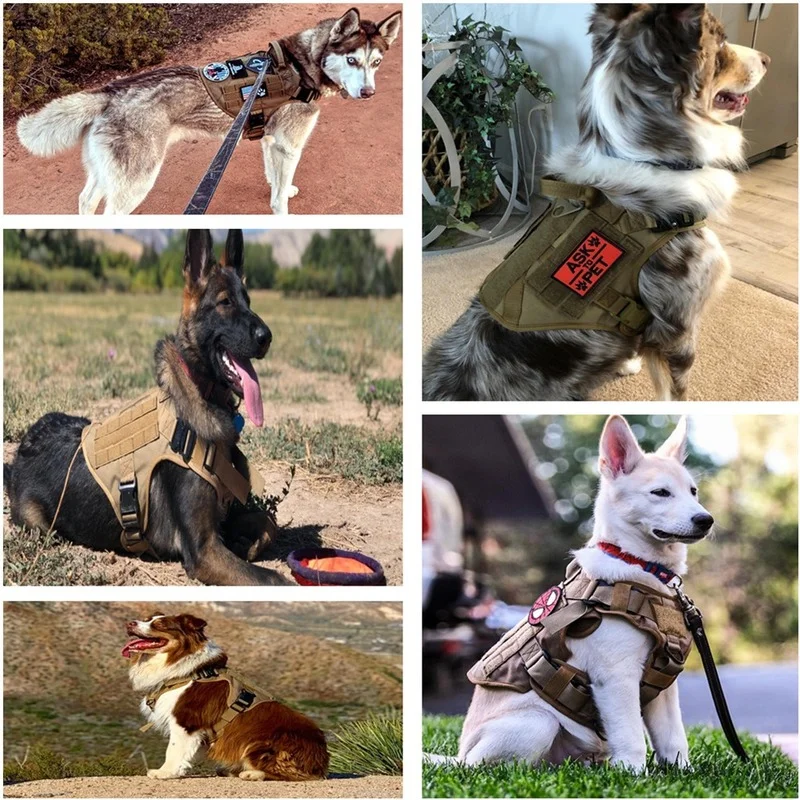 Tactical Dog Harness for Military K9 German Shepherd & Large Dogs - Image 6