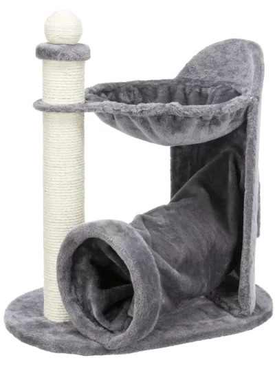 26.8" Cat Tree with Scratching Post & Hammock,